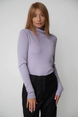 Водолазка ДЖв 683-9 Лиловый - T.C.T фото 2