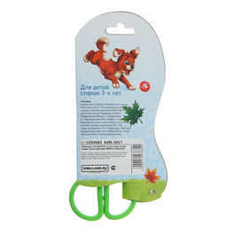 Ножницы 12,5 см, в пластиковом в футляре, корпус МИКС - Calligrata фото 3