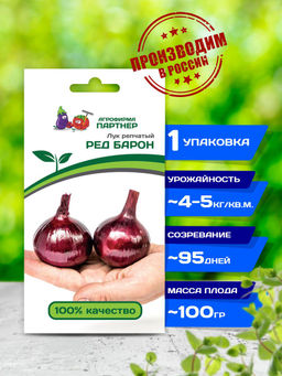 Лук репчатый Ред Барон - Партнер фото 8