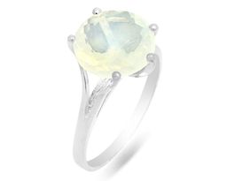 Кольцо из серебра лунный камень, СПН147