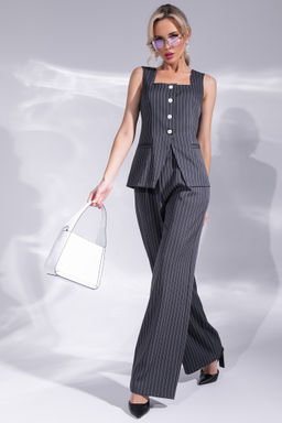 Жилет Мей (трюфель) - Эльза фото 2