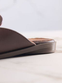 Мюли 1072.подиум205br.Коричневый