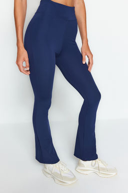 TRENDYOLMILLA Siyah Toparlay?c? Ispanyol Paca Yoga Orme Spor Tayt TWOAW23TA00018  фото 3