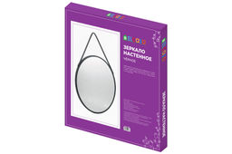 Зеркало настенное 60*60*2 см, черное - Elan gallery фото 7