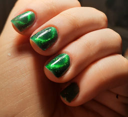 Магнитный лак для ногтей Малахитовая Гостиная, 11 мл - Masura фото 11