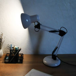 Светильник настольный 54 см белый / 811-A / Ex27 /уп 12/ - ГалеонТрейд фото 3