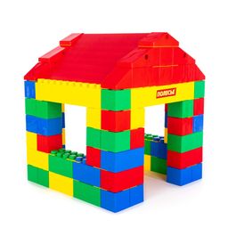 Конструктор строительный Дом, 134 элемента - Полесье фото 5