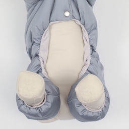 Комбинезон зимний для животных, флис, XL (ДС 32-34, ОШ 32, ОГ 40-44 см), серый - Simaland фото 5