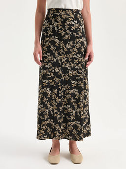 Beli Lastikli ?i?ekli Etek