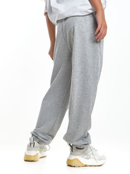 Спортивные брюки трикотажные 22-7999 коричневый - Mini maxi фото 18