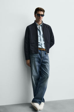 SOBRECAMISA T?CNICA WATER REPELLENT / Azul - Zara фото 6