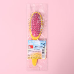 Расчёска массажная, 4 17 см, цвет МИКС