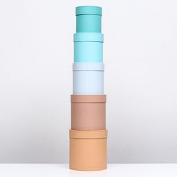 Набор круглых коробок 5 в 1, Ассорти 20х20-14х14 - Simaland фото 3