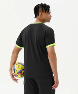Футболка судейская JOGEL DIVISION PerFormDRY Referee Tee, черный  фото 7