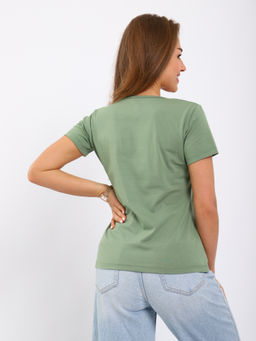 Футболка женская 6-203з (оливковый)