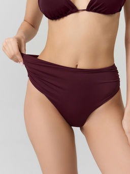 Трусы купальные женские бордовые - Mark formelle фото 3