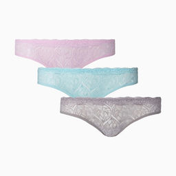 Набор женских трусов слипы (3 шт) - Сима-Ленд фото 3