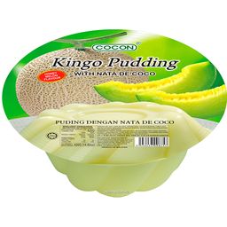 Фруктовый пудинг со вкусом медовой дыни Kingo Cocon, Малайзия, 420 г Акция