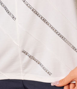 Футболка #КТ2617 (1), молочный - Dommod фото 5