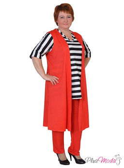 Жилет Модель №281 размеры 50-78 - Plusmoda фото 2