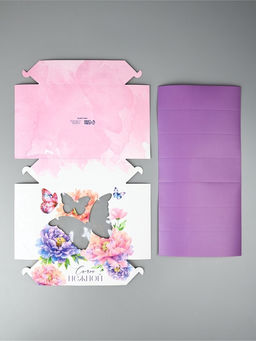 Цена за 5 шт. Кондитерская упаковка для макарун с окном, Самой нежной, 16.5?19?5.5 см