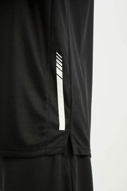 DeFactoFit Slim Fit майка из плотной ткани с круглым вырезом и принтом  фото 6