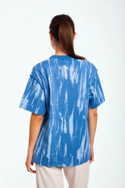 Футболка Хлопок Синий - Anta фото 4