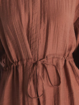 Dokulu Arm?rl? Kad?n G?mlek Tunik