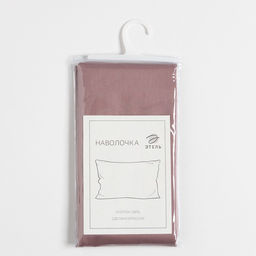 Наволочка Этель Twilight Mauve 50х70 см,100% хлопок, мако-сатин, 114г/м2  фото 3