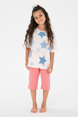 K_z _ocuk Beyaz Pijama Tak_m_ Sepette S_rpriz _ndirim - U.s. polo assn фото 7