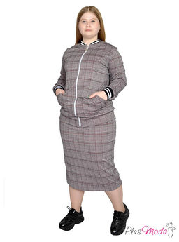 Юбка Модель №1831 размеры 44-84 - Plusmoda фото 4