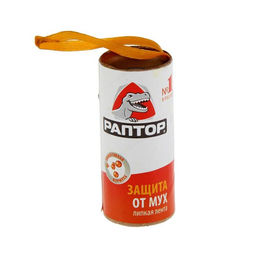 Цена за 4 шт. Липкая лента от мух Раптор, 1 шт.
