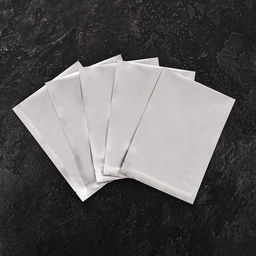 Фольгированный термо пакет для гриля, 14×20 см, 100 мкм, набор 100 шт.