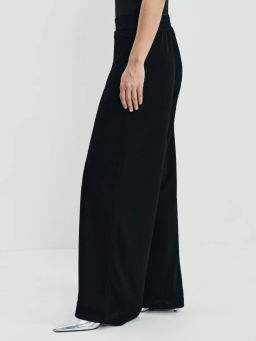 Широкие брюки с люрексом / Zarina