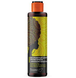 Белита-М AFRICAN BLACK SOAP Шампунь против перхоти Бессульфатный 250г