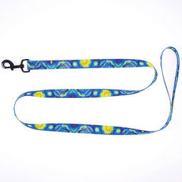 Поводок Искусство, 2.5 см, 1.5 м - Пушистое счастье фото 5