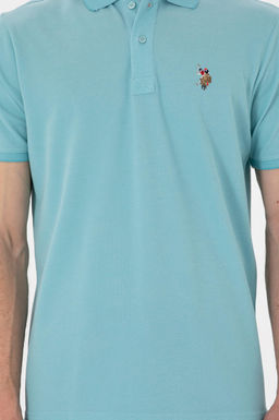 Мужская мятная базовая футболка Неожиданная скидка в корзине - U.s. polo assn фото 6