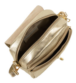 Сумка Sefaro Collection TB-105946 из телячьей кожи золотой фото 2