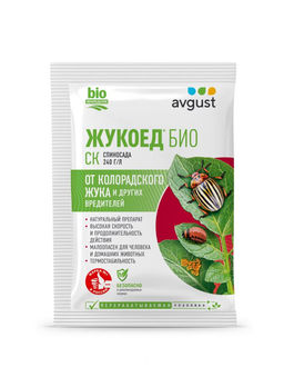 Жукоед Био 1,5мл.инсектицид для защиты картофеля от жуков (1/200) (А)