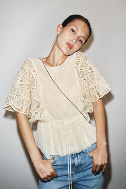 EMBROIDERED TOP - Zara фото 2