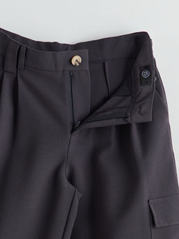 Wideleg Pileli K?z ?ocuk Pantolon