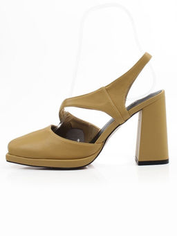 06-XLP1331-32 SAND Туфли летние женские (натуральная кожа)