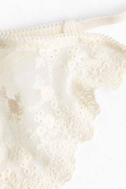 Pack de 2 bragas thong con detalles bordados - H&m фото 6