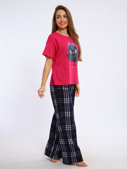 Пижама женская 1-242 (фуксия) - Новое кимоно фото 4