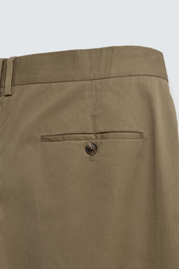 LIMITED EDITION RELAXED FIT PLEATED TROUSERS - Zara фото 10
