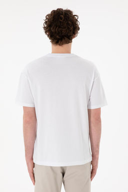 Erkek Comfort Fit Bisiklet Yaka Beyaz Ti__rt Sepette S_rpriz _ndirim - U.s. polo assn фото 6