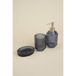 Аксессуары для ванной SL Home, 3 предмета: дозатор, мыльница, стакан - Sima-land home фото 2