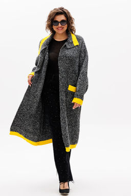 Кардиган Michel Chic 366 серый меланж фото 9