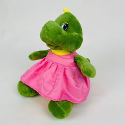 Мягкая игрушка Дино в сарафане 20 см