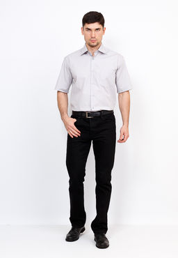 Сорочка мужская короткий рукав GREG Gb320/309/GR  фото 3